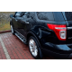 Бокові пороги Sunrise (2 шт., Алюміній) для Ford Explorer 2011-2019 рр