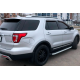 Боковые пороги Fullmond (2 шт., алюминий) для Ford Explorer 2011-2019 гг