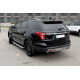 Боковые пороги Fullmond (2 шт., алюминий) для Ford Explorer 2011-2019 гг