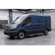 Боковые Подножки Duru (2 шт., Алюминий) L2 (средняя база) для Ford Transit 2000–2014 гг