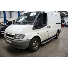 Бокові пороги Tayga Grey (2 шт., алюміній) L1 (коротка) для Ford Transit 2000-2014 рр