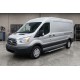 Боковые пороги RedLine V1 (2 шт., алюминий) L1 (Стандарт) для Ford Transit 2014- гг