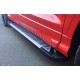 Боковые пороги Line (2 шт., алюминий) С окрашенной листвой на дверях для Ford Kuga/Escape 2013-2019 гг