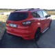 Боковые пороги Line (2 шт., алюминий) С окрашенной листвой на дверях для Ford Kuga/Escape 2013-2019 гг
