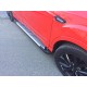 Боковые пороги Line (2 шт., алюминий) С окрашенной листвой на дверях для Ford Kuga/Escape 2013-2019 гг