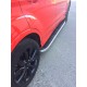 Бокові пороги Tayga Grey (2 шт., Алюміній) З чорним листям на дверях для Ford Kuga/Escape 2013-2019 рр