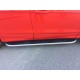 Бокові пороги Tayga Grey (2 шт., Алюміній) З чорним листям на дверях для Ford Kuga/Escape 2013-2019 рр