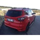 Бокові пороги Tayga Grey (2 шт., Алюміній) З чорним листям на дверях для Ford Kuga/Escape 2013-2019 рр