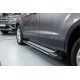 Боковые Подножки Rainbow (2 шт., Алюминий) С молдингами на дверях для Ford Kuga/Escape 2013-2019 гг