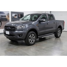 Бокові пороги Duru (2 шт., Алюміній) для Ford Ranger 2011-2022 рр
