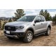 Боковые пороги Bosphorus Black (2 шт., алюминий) для Ford Ranger 2011–2022 гг