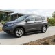 Боковые Подножки Allmond Black (2 шт., Алюминий) для Honda CRV 2012-2016 гг