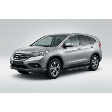 Бокові пороги Bosphorus Black (2 шт., Алюміній) для Honda CRV 2012-2016 рр