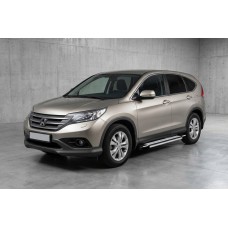 Боковые Подножки Rainbow (2 шт., Алюминий) для Honda CRV 2012-2016 гг