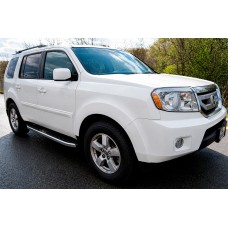 Бокові пороги Fullmond (2 шт., Алюм.) для Honda Pilot 2008-2015 рр