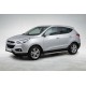 Боковые Подножки Maydos V1 (2 шт., Алюминий и Нержавейка) для Hyundai IX-35 2010-2015 гг