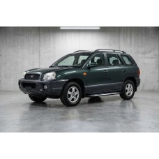 Бокові пороги Sunrise (2 шт., Алюміній) для Hyundai Santa Fe 1 2000-2006 рр