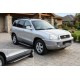 Боковые пороги RedLine V1 (2 шт., алюминий) для Hyundai Santa Fe 1 2000-2006 гг