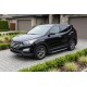 Боковые Подножки Duru (2 шт., Алюминий) для Hyundai Santa Fe 3 2012-2018 гг