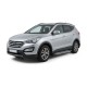 Боковые Подножки Rainbow (2 шт., Алюминий) для Hyundai Santa Fe 3 2012-2018 гг