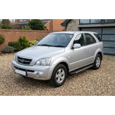 Бокові пороги Duru (2 шт., Алюміній) для Kia Sorento I BL 2002-2009 рр