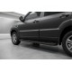 Боковые Подножки Allmond Black (2 шт., Алюминий) для Kia Sportage 2004-2010 гг