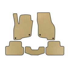 Коврики EVA (Для e-tron 2019-, Китай, Бежевые) для Ауди Q2 2016- гг