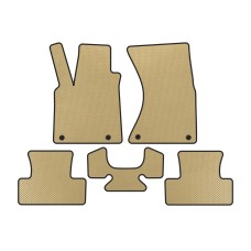 Килимки EVA (2008-2012, бежевий) для Ауди Q5 рр