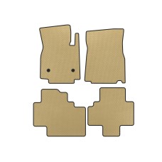 Коврики EVA (EV, 2018-, Бежевые) для BYD Tang 2018- гг