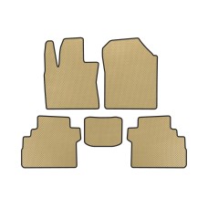 Коврики EVA (Бежевые) для JAC iEVS4