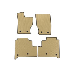 Коврики EVA (Long, Hybrid, Бежевые) для Range Rover IV L405 2013-2021 гг