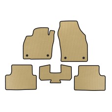Коврики EVA (Бежевые) для Volkswagen T-Cross 2019- гг