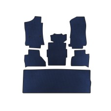 Коврики EVA (3 ряда, синие) для Cadillac Escalade 2014-2020 гг