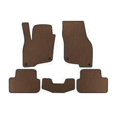 Коврики EVA (Для e-tron 2019-, Китай, Коричневый) для Ауди Q2 2016- гг