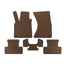 Килимки EVA (2008-2012, коричневий) для Ауди Q5 рр