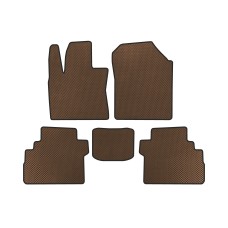 Коврики EVA (Коричневые) для JAC iEVS4