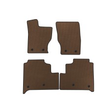 Коврики EVA (Long, Hybrid, Коричневые) для Range Rover IV L405 2013-2021 гг