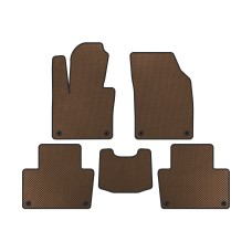 Коврики EVA (2020-, Коричневые) для Volvo XC90 2015- гг