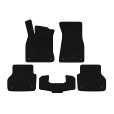 Килимки текстильні Premium V1 (Чорний) для Ауди A6 C8 2018- рр