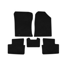Килимки текстильні Premium (2021-, чорний) для Kia Ceed 2018- рр