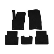 Килимки текстильні Deluxe (Для Kuga, Чорний) для Ford Kuga/Escape 2019- рр