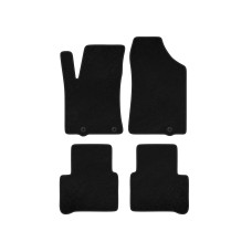 Килимки текстильні Deluxe (SD, чорний) для Nissan Teana 2014- рр