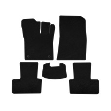 Текстильные коврики Deluxe (Черный) для Renault Captur 2019- гг