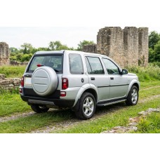Бокові пороги Duru (2 шт., Алюміній) для Land Rover Freelander I 1997-2006 рр