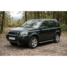 Боковые Подножки Maydos V1 (2 шт., нержавейка) для Land Rover Freelander I 1997-2006 гг