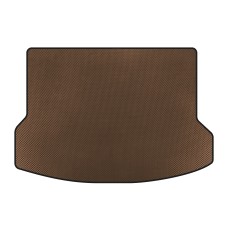 Килимок в багажник (5-ти місний, Європа, Коричневий) для Nissan X-trail T32/Rogue 2014-2021 рр