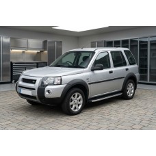 Бокові пороги Fullmond (2 шт, алюм.) для Land Rover Freelander I 1997-2006 рр
