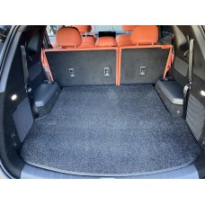 Текстильный коврик в багажник Classic (7-местный со сложенным 3-м рядом, Черный) для BYD Tang 2025- гг