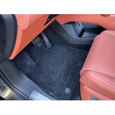 Текстильные коврики Classic (2 ряда, Черный) для BYD Tang 2025- гг