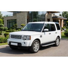 Боковые Подножки Duru (2 шт., Алюминий) для Land Rover Discovery IV 2009-2017 гг